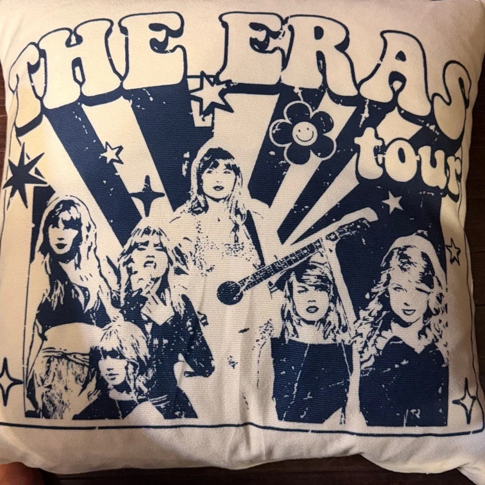 Pillow The Eras Tour Taylor Swift Swiftie Decor NWOT